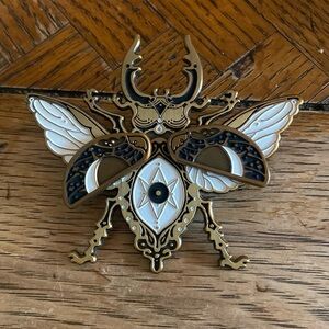 stag beetle pin jewelry